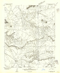 Download a high-resolution, GPS-compatible USGS topo map for Los Gigantes SW, AZ (1954 edition)