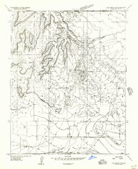 preview thumbnail of historical topo map of Mohave County, AZ in 1956