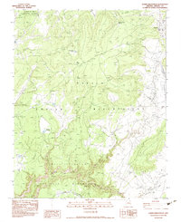 Download a high-resolution, GPS-compatible USGS topo map for Lower Wheatfields, AZ (1983 edition)
