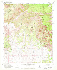 preview thumbnail of historical topo map of Yavapai County, AZ in 1970