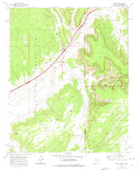 Download a high-resolution, GPS-compatible USGS topo map for Lupton, AZ (1975 edition)