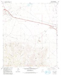 Download a high-resolution, GPS-compatible USGS topo map for Luzena, AZ (1992 edition)