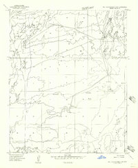 preview thumbnail of historical topo map of Navajo County, AZ in 1955