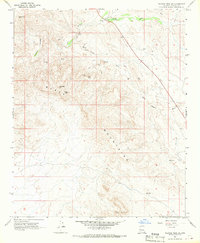 Download a high-resolution, GPS-compatible USGS topo map for Malpais Mesa SW, AZ (1970 edition)