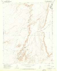 Download a high-resolution, GPS-compatible USGS topo map for Many Farms SW, AZ (1972 edition)