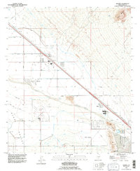 Download a high-resolution, GPS-compatible USGS topo map for Marana, AZ (1995 edition)