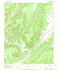 Download a high-resolution, GPS-compatible USGS topo map for Marsh Pass, AZ (1971 edition)