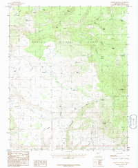 Download a high-resolution, GPS-compatible USGS topo map for Martin Mountain, AZ (1986 edition)