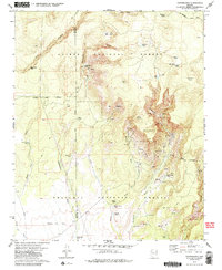 Download a high-resolution, GPS-compatible USGS topo map for Matterhorn, AZ (1985 edition)