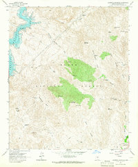 Download a high-resolution, GPS-compatible USGS topo map for Maverick Mountain, AZ (1965 edition)