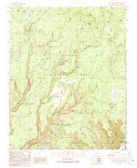 Download a high-resolution, GPS-compatible USGS topo map for May Tank Pocket, AZ (1990 edition)