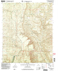 Download a high-resolution, GPS-compatible USGS topo map for McFadden Peak, AZ (2007 edition)
