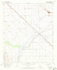 1957 Map of Surprise, AZ, 1972 Print
