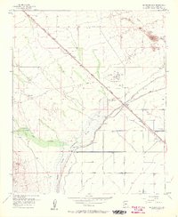 1957 Map of Surprise, AZ, 1958 Print