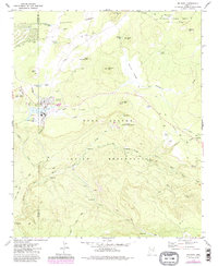 Download a high-resolution, GPS-compatible USGS topo map for McNary, AZ (1985 edition)