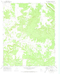 preview thumbnail of historical topo map of Navajo County, AZ in 1971