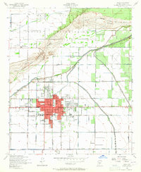 Download a high-resolution, GPS-compatible USGS topo map for Mesa, AZ (1965 edition)