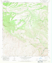 Download a high-resolution, GPS-compatible USGS topo map for Mescal Warm Spring, AZ (1971 edition)