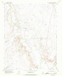 Download a high-resolution, GPS-compatible USGS topo map for Mexican Water SW, AZ (1972 edition)