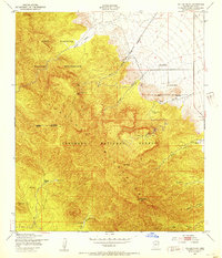 preview thumbnail of historical topo map of Cochise County, AZ in 1948