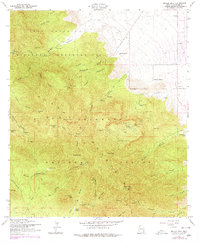 Download a high-resolution, GPS-compatible USGS topo map for Miller Peak, AZ (1978 edition)