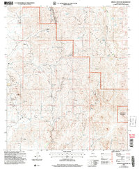 Download a high-resolution, GPS-compatible USGS topo map for Mineral Mountain, AZ (2007 edition)