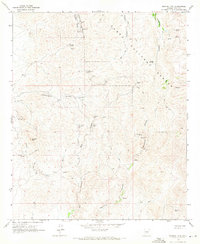 Download a high-resolution, GPS-compatible USGS topo map for Mineral Mtn, AZ (1971 edition)