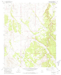 Download a high-resolution, GPS-compatible USGS topo map for Mixon Tank, AZ (1981 edition)