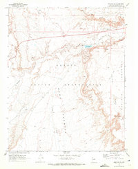 Download a high-resolution, GPS-compatible USGS topo map for Moenave SE, AZ (1972 edition)