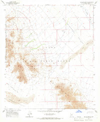 Download a high-resolution, GPS-compatible USGS topo map for Mohawk Mts SE, AZ (1966 edition)
