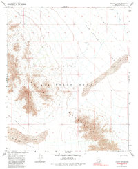 Download a high-resolution, GPS-compatible USGS topo map for Mohawk Mts SE, AZ (1985 edition)