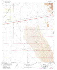 Download a high-resolution, GPS-compatible USGS topo map for Mohawk, AZ (1986 edition)