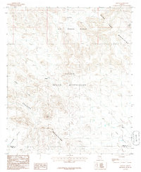 Download a high-resolution, GPS-compatible USGS topo map for Moivayi, AZ (1986 edition)