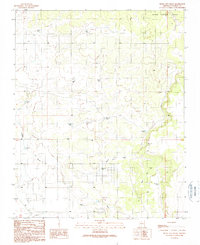 Download a high-resolution, GPS-compatible USGS topo map for Molly Ann Draw, AZ (1990 edition)