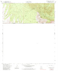 Download a high-resolution, GPS-compatible USGS topo map for Montezuma Pass, AZ (1985 edition)