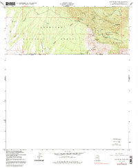 Download a high-resolution, GPS-compatible USGS topo map for Montezuma Pass, AZ (1991 edition)