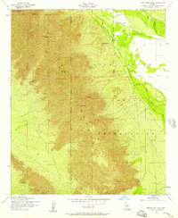 Download a high-resolution, GPS-compatible USGS topo map for Montezuma Peak, AZ (1957 edition)
