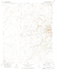 Download a high-resolution, GPS-compatible USGS topo map for Montezumas Chair, AZ (1974 edition)