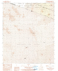 Download a high-resolution, GPS-compatible USGS topo map for Monument Bluff, AZ (1991 edition)