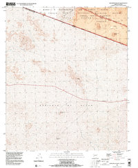 Download a high-resolution, GPS-compatible USGS topo map for Monument Bluff, AZ (2000 edition)