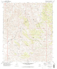 Download a high-resolution, GPS-compatible USGS topo map for Morgan Butte, AZ (1972 edition)