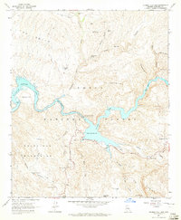 Download a high-resolution, GPS-compatible USGS topo map for Mormon Flat Dam, AZ (1965 edition)