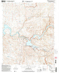 Download a high-resolution, GPS-compatible USGS topo map for Mormon Flat Dam, AZ (2007 edition)
