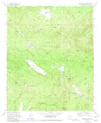 Download a high-resolution, GPS-compatible USGS topo map for Mormon Mountain, AZ (1981 edition)