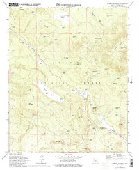 Download a high-resolution, GPS-compatible USGS topo map for Mormon Mountain, AZ (1986 edition)