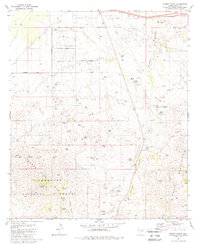 preview thumbnail of historical topo map of Pima County, AZ in 1981