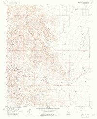 Download a high-resolution, GPS-compatible USGS topo map for Mount Nutt, AZ (1983 edition)