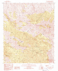 Download a high-resolution, GPS-compatible USGS topo map for Mount Turnbull, AZ (1990 edition)