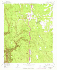 Download a high-resolution, GPS-compatible USGS topo map for Mountainaire, AZ (1976 edition)