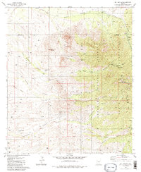 Download a high-resolution, GPS-compatible USGS topo map for Mt Hopkins, AZ (1986 edition)